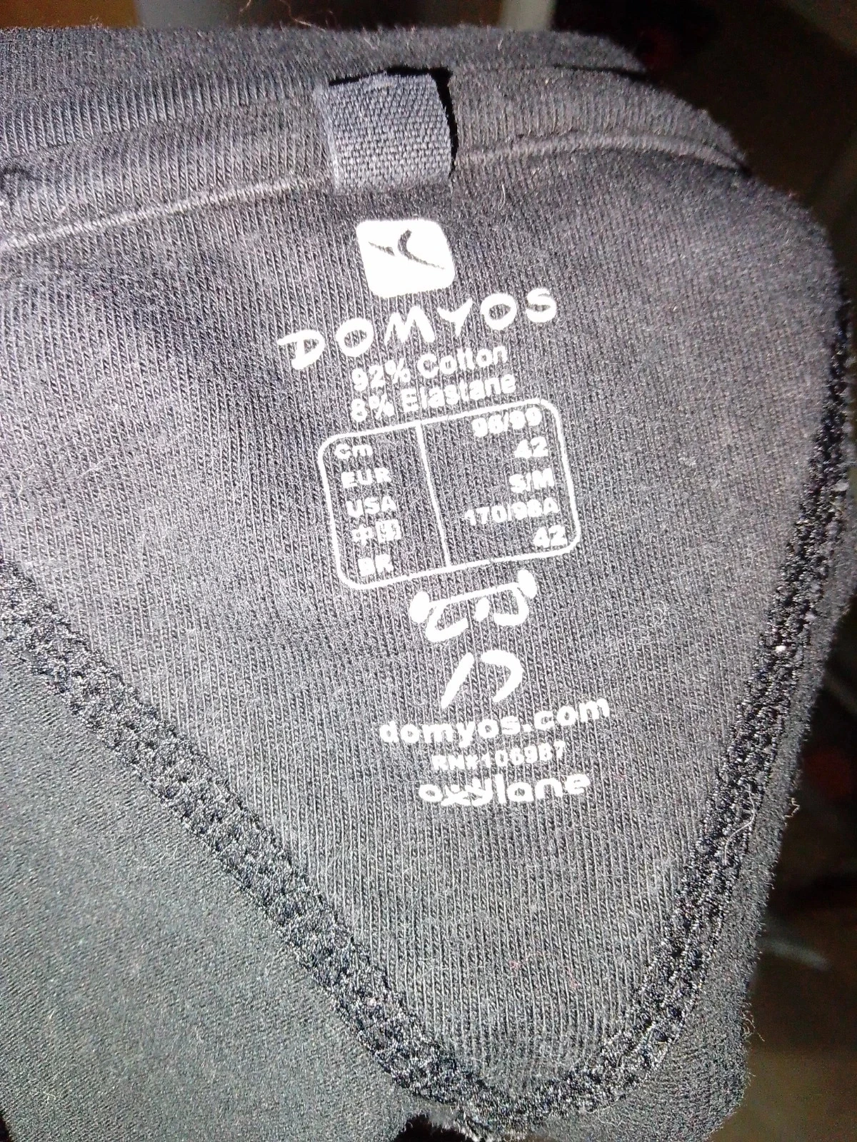 Black 42 cotton sports vest – photo 5